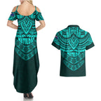 matildas-soccer-couples-matching-summer-maxi-dress-and-hawaiian-shirt-polynesian-and-aboriginal-turquoise-vibe