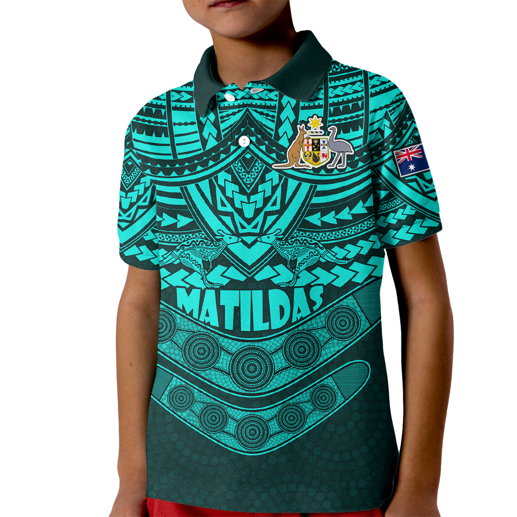 matildas-soccer-kid-polo-shirt-polynesian-and-aboriginal-turquoise-vibe