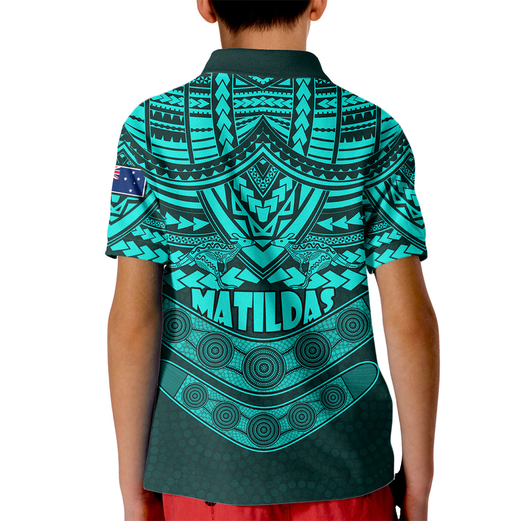 matildas-soccer-kid-polo-shirt-polynesian-and-aboriginal-turquoise-vibe