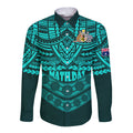 matildas-soccer-long-sleeve-button-shirt-polynesian-and-aboriginal-turquoise-vibe