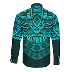 matildas-soccer-long-sleeve-button-shirt-polynesian-and-aboriginal-turquoise-vibe
