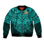 custom-matildas-soccer-bomber-jacket-polynesian-and-aboriginal-turquoise-vibe