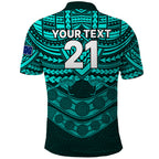 custom-matildas-soccer-polo-shirt-polynesian-and-aboriginal-turquoise-vibe