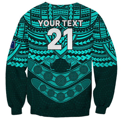 custom-matildas-soccer-sweatshirt-polynesian-and-aboriginal-turquoise-vibe