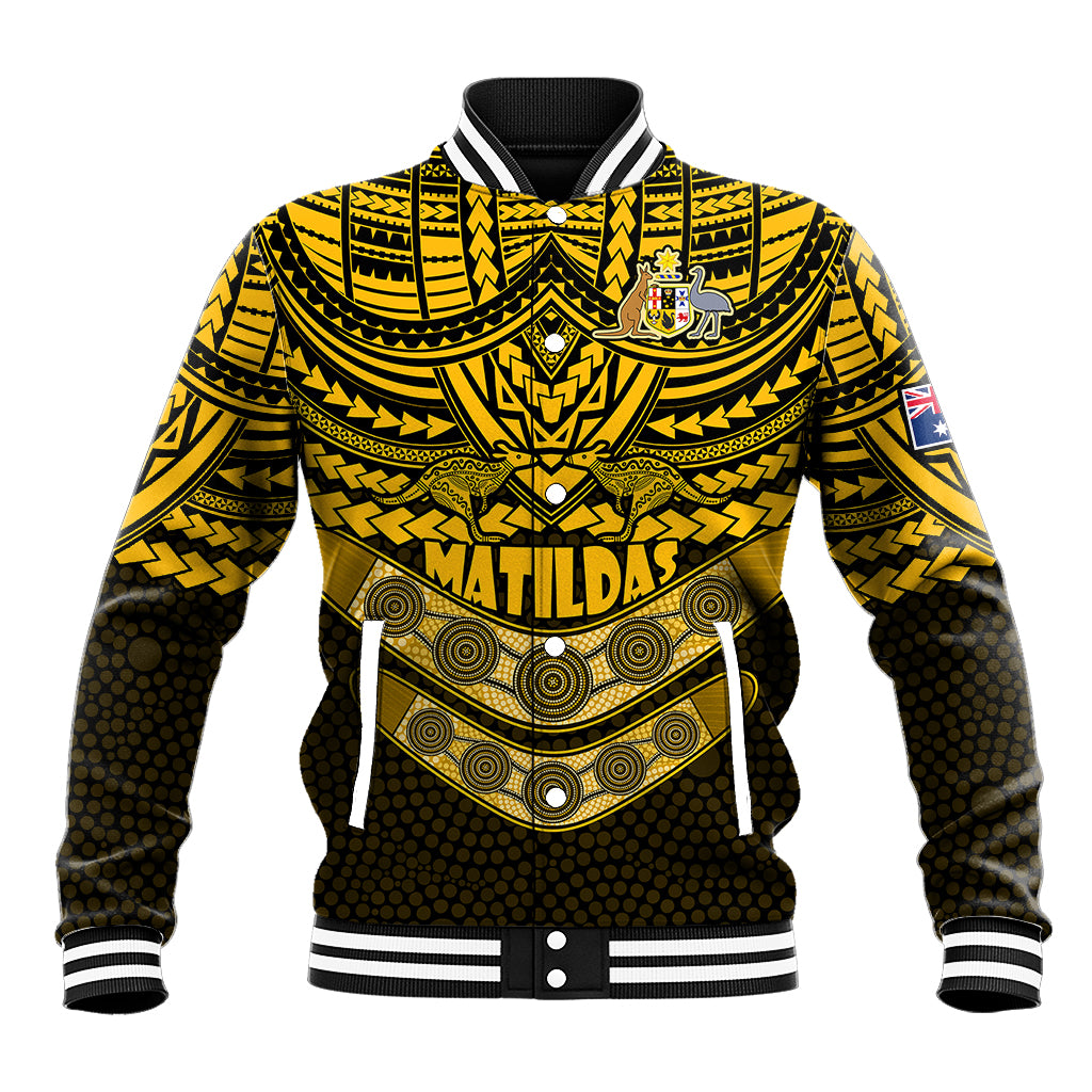 matildas-soccer-baseball-jacket-polynesian-and-aboriginal-gold-vibe