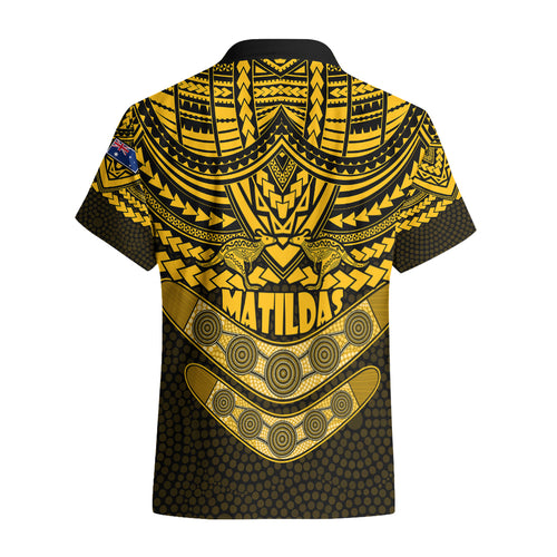 matildas-soccer-hawaiian-shirt-polynesian-and-aboriginal-gold-vibe