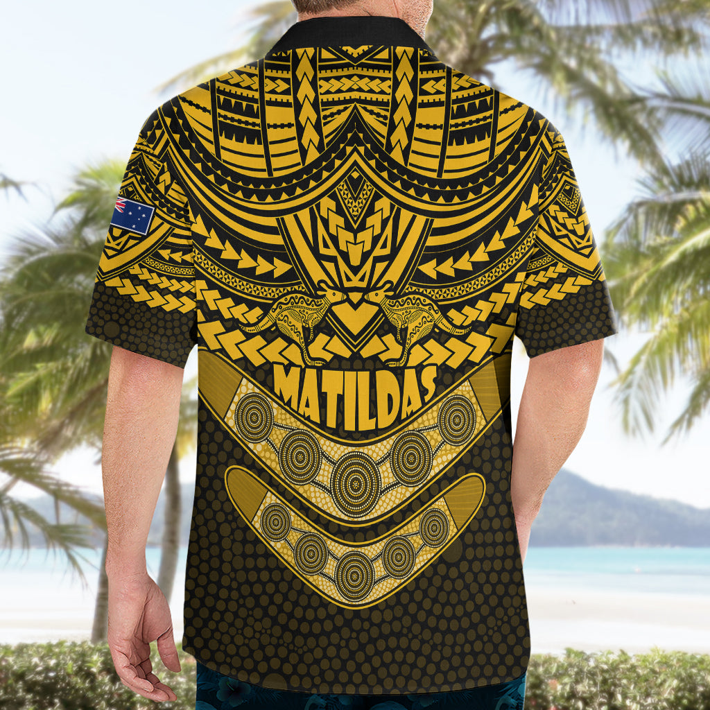 matildas-soccer-hawaiian-shirt-polynesian-and-aboriginal-gold-vibe