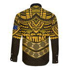 matildas-soccer-long-sleeve-button-shirt-polynesian-and-aboriginal-gold-vibe