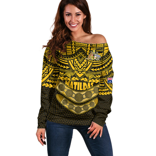 matildas-soccer-off-shoulder-sweater-polynesian-and-aboriginal-gold-vibe