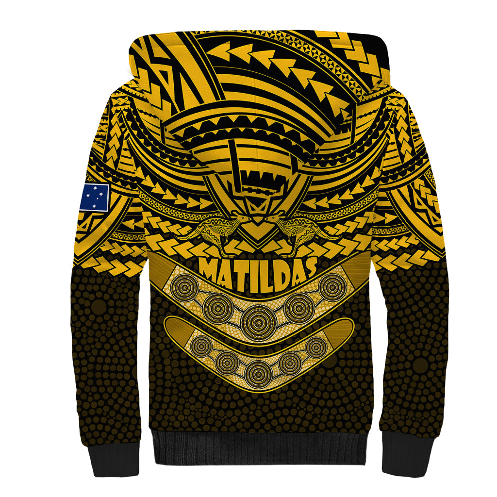 matildas-soccer-sherpa-hoodie-polynesian-and-aboriginal-gold-vibe