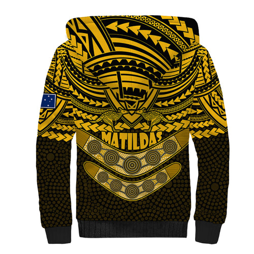 matildas-soccer-sherpa-hoodie-polynesian-and-aboriginal-gold-vibe