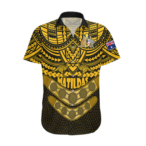 custom-matildas-soccer-hawaiian-shirt-polynesian-and-aboriginal-gold-vibe