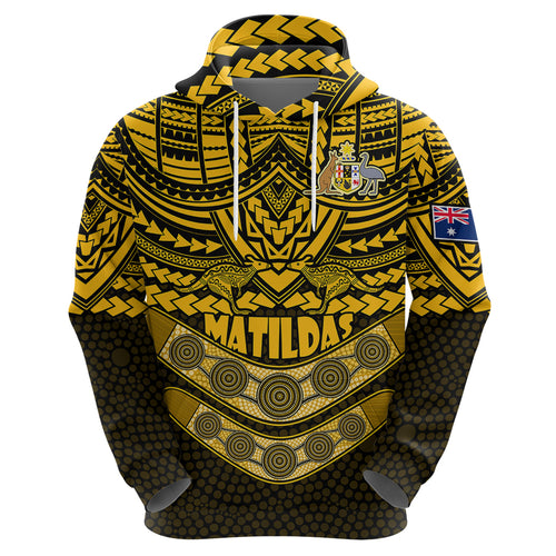 custom-matildas-soccer-hoodie-polynesian-and-aboriginal-gold-vibe