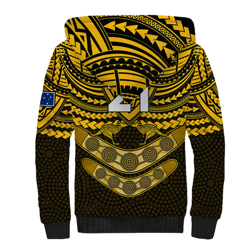 custom-matildas-soccer-sherpa-hoodie-polynesian-and-aboriginal-gold-vibe