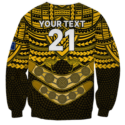 custom-matildas-soccer-sweatshirt-polynesian-and-aboriginal-gold-vibe