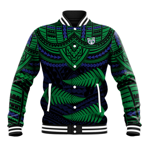 warriors-rugby-baseball-jacket-aotearoa-fern-polynesian-pattern