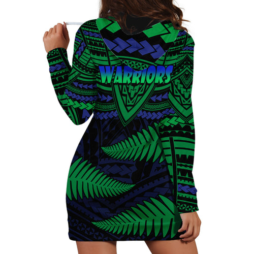 warriors-rugby-hoodie-dress-aotearoa-fern-polynesian-pattern