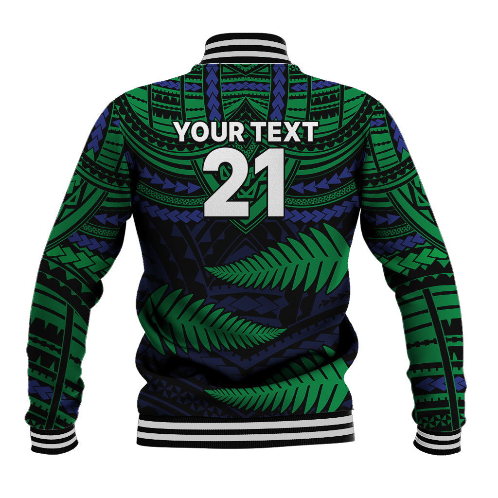 custom-warriors-rugby-baseball-jacket-aotearoa-fern-polynesian-pattern