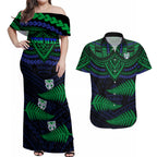 custom-warriors-rugby-couples-matching-off-shoulder-maxi-dress-and-hawaiian-shirt-aotearoa-fern-polynesian-pattern