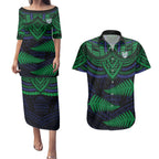 custom-warriors-rugby-couples-matching-puletasi-dress-and-hawaiian-shirt-aotearoa-fern-polynesian-pattern