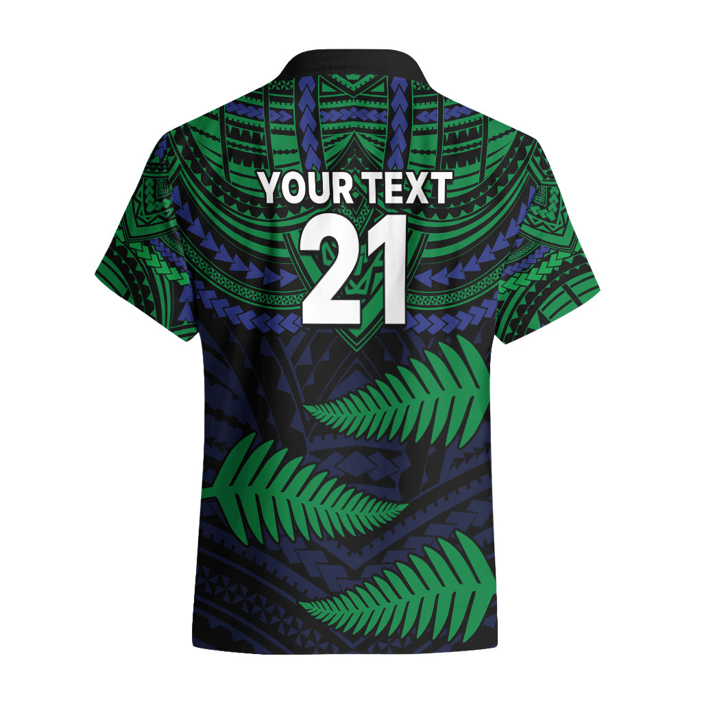 custom-warriors-rugby-hawaiian-shirt-aotearoa-fern-polynesian-pattern