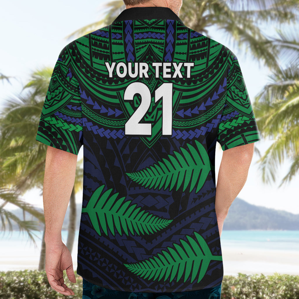 custom-warriors-rugby-hawaiian-shirt-aotearoa-fern-polynesian-pattern