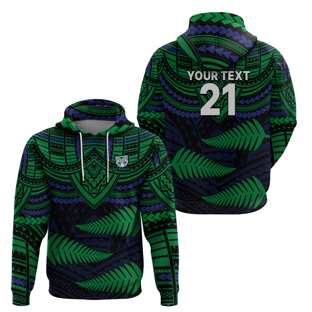 custom-warriors-rugby-hoodie-aotearoa-fern-polynesian-pattern