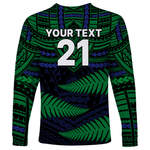 custom-warriors-rugby-long-sleeve-shirt-aotearoa-fern-polynesian-pattern