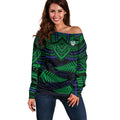 custom-warriors-rugby-off-shoulder-sweater-aotearoa-fern-polynesian-pattern