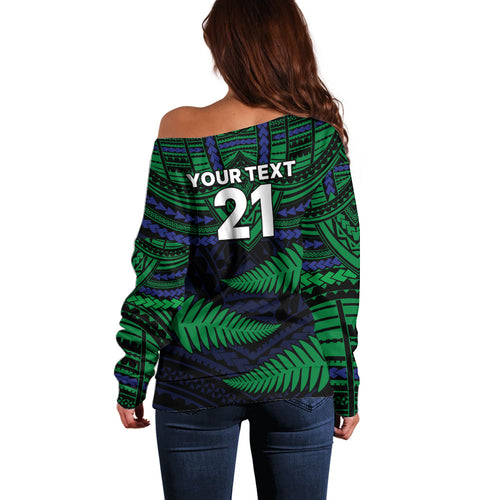 custom-warriors-rugby-off-shoulder-sweater-aotearoa-fern-polynesian-pattern