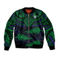 custom-warriors-rugby-sleeve-zip-bomber-jacket-aotearoa-fern-polynesian-pattern