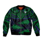 custom-warriors-rugby-sleeve-zip-bomber-jacket-aotearoa-fern-polynesian-pattern