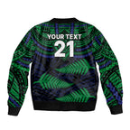 custom-warriors-rugby-sleeve-zip-bomber-jacket-aotearoa-fern-polynesian-pattern