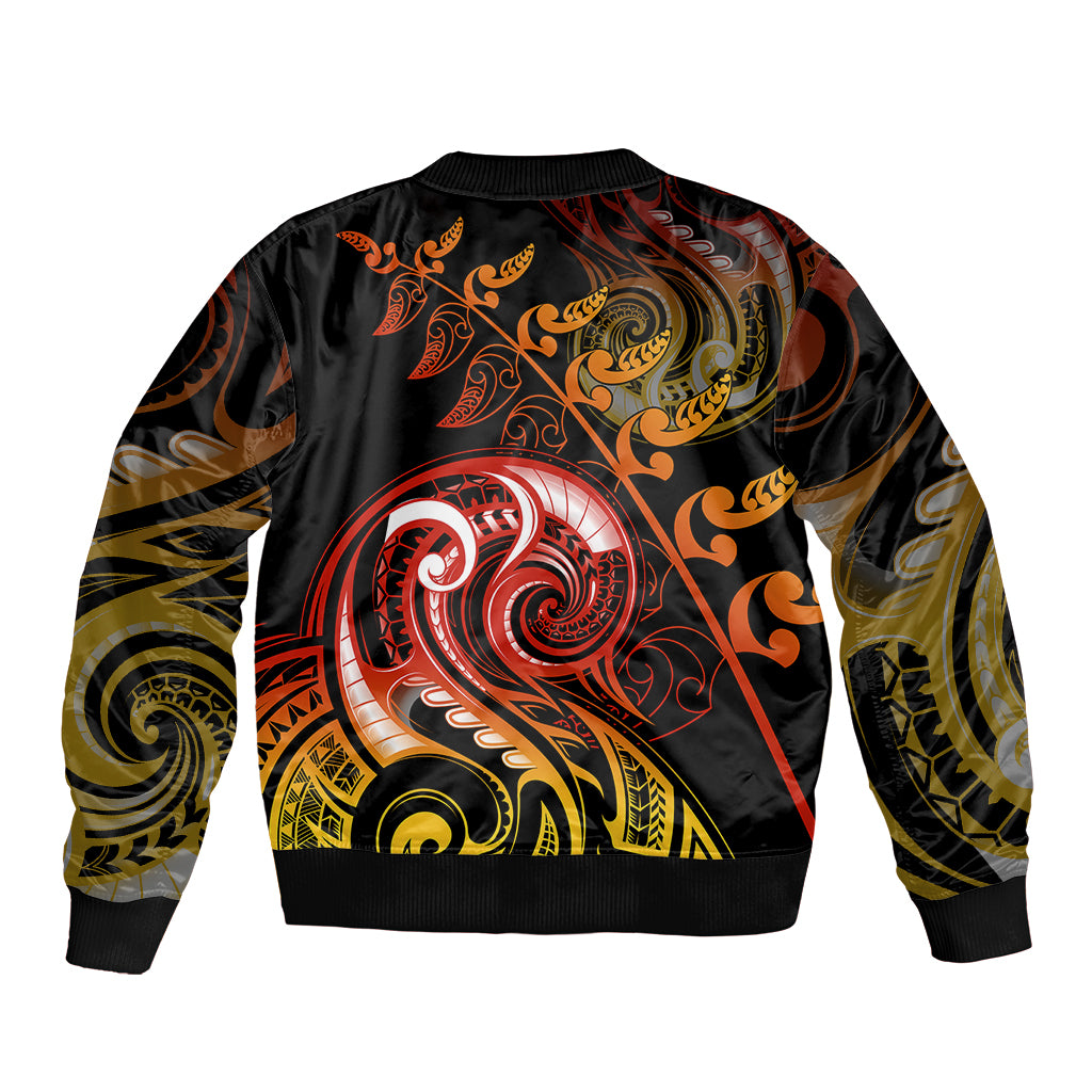 new-zealand-bomber-jacket-aotearoa-wisdom-face-maori-fern-tattoo-arty