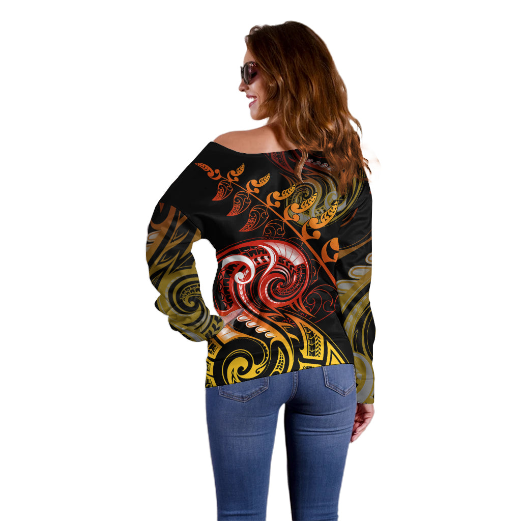 new-zealand-off-shoulder-sweater-aotearoa-wisdom-face-maori-fern-tattoo-arty
