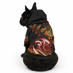 New Zealand Pet Hoodie Aotearoa Hei-Tiki Maori Fern Tattoo Arty
