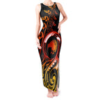 new-zealand-tank-maxi-dress-aotearoa-kiwi-bird-maori-fern-tattoo-arty
