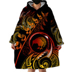 new-zealand-wearable-blanket-hoodie-aotearoa-kiwi-bird-maori-fern-tattoo-arty