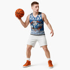 Angry Santa Bulldog Personalized Basketball Jersey Christmas Rugby League Spirit - Aussie Hoodie