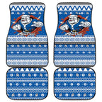 Angry Santa Bulldog Personalized Car Mats Christmas Rugby League Spirit - Aussie Hoodie
