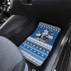 Angry Santa Bulldog Personalized Car Mats Christmas Rugby League Spirit - Aussie Hoodie
