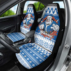 Angry Santa Bulldog Personalized Car Seat Cover Christmas Rugby League Spirit - Aussie Hoodie