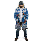 Angry Santa Bulldog Personalized Cloak Christmas Rugby League Spirit - Aussie Hoodie