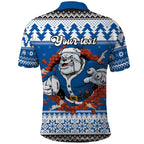 Angry Santa Bulldog Personalized Polo Shirt Christmas Rugby League Spirit - Aussie Hoodie