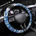 Angry Santa Bulldog Steering Wheel Cover Christmas Rugby League Spirit - Aussie Hoodie