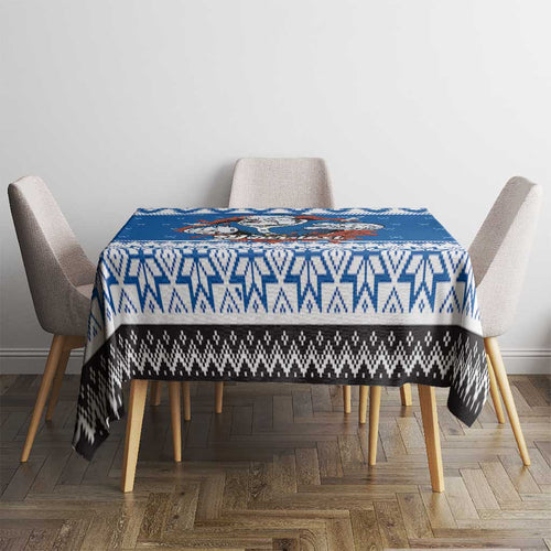 Angry Santa Bulldog Personalized Tablecloth Christmas Rugby League Spirit - Aussie Hoodie