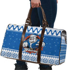 Angry Santa Bulldog Personalized Travel Bag Christmas Rugby League Spirit - Aussie Hoodie