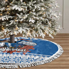 Angry Santa Bulldog Personalized Tree Skirt Christmas Rugby League Spirit - Aussie Hoodie