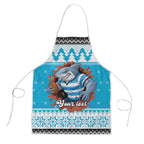 Claus Shark Strikes Personalized Apron Christmas Rugby League Spirit - Aussie Hoodie