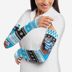 Claus Shark Strikes Personalized Arm Sleeves Christmas Rugby League Spirit - Aussie Hoodie